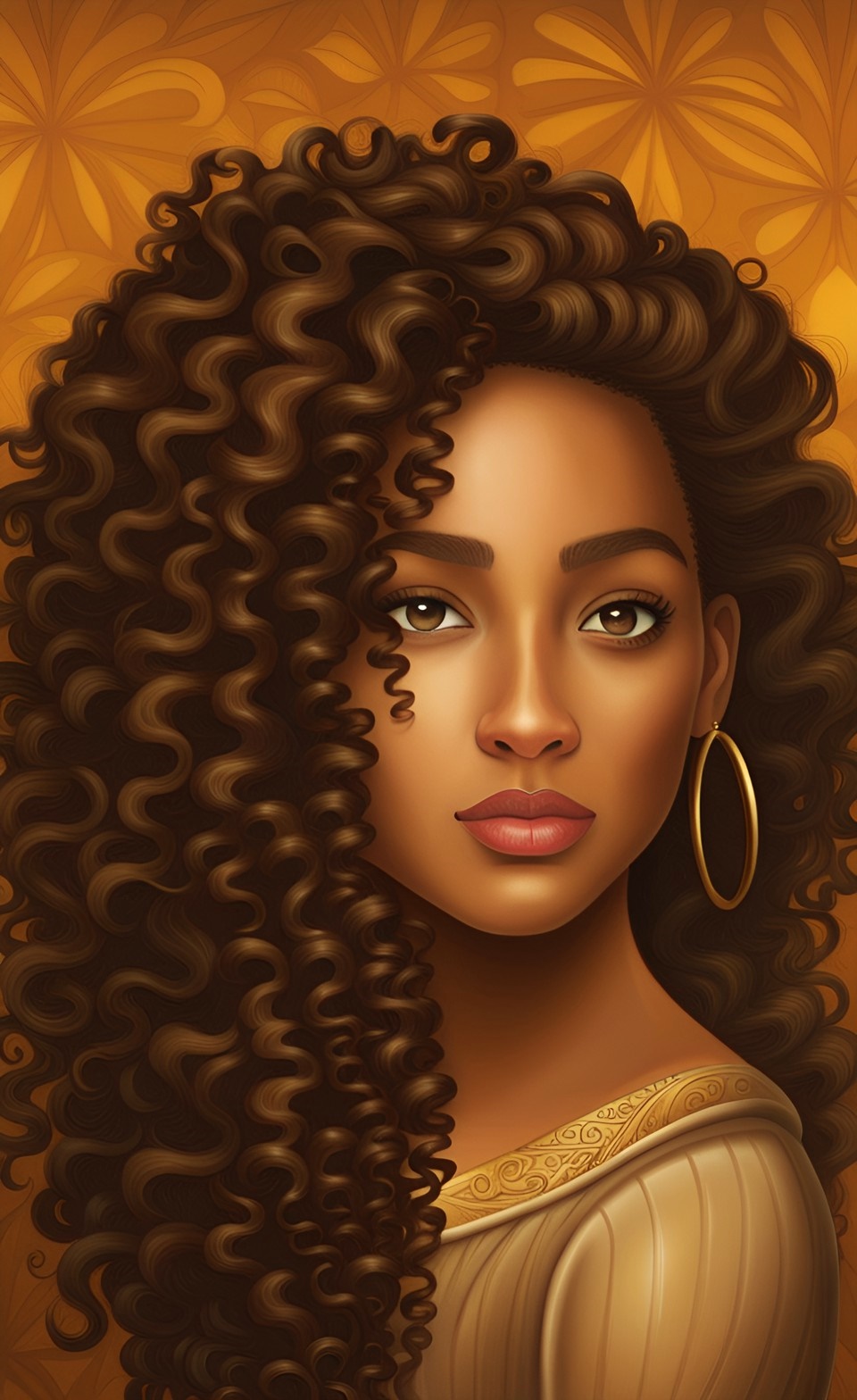 Beautiful art work of mixed-race women Dreamc13