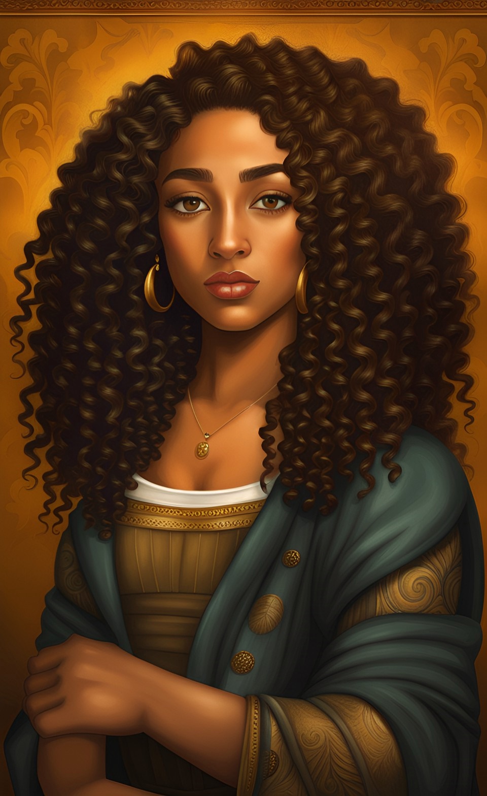 Beautiful art work of mixed-race women Dreamc15