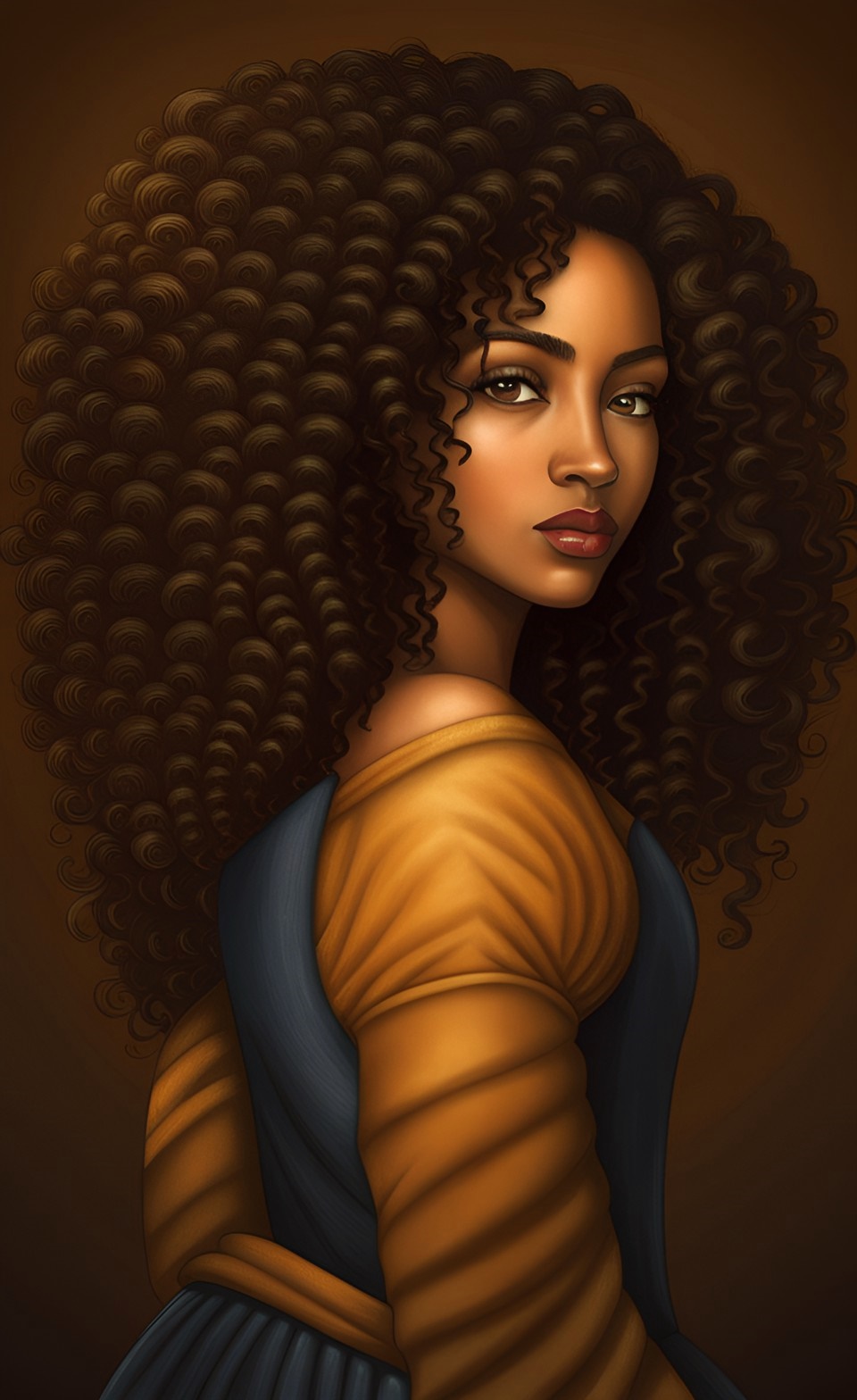 Beautiful art work of mixed-race women Dreamc19
