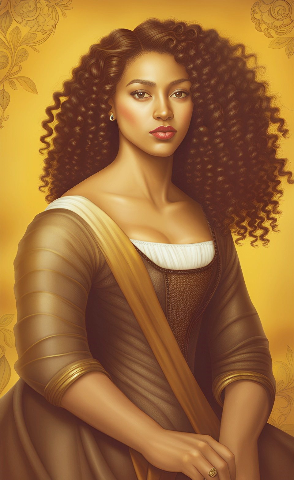 Beautiful iconic art work of mixed-race women Dreamc22