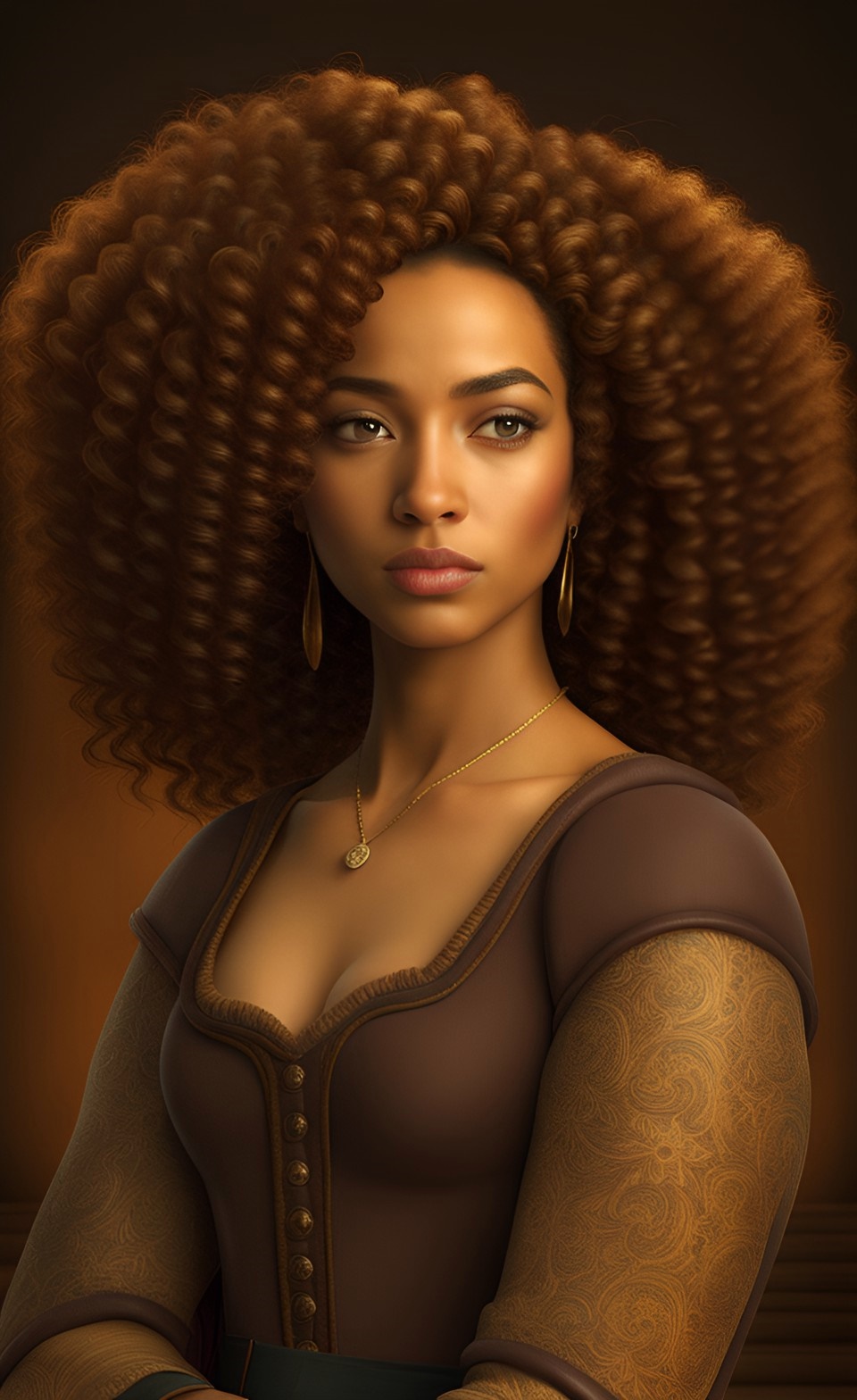 Beautiful iconic art work of mixed-race women Dreamc25