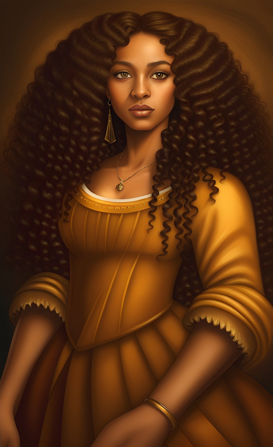 Beautiful iconic art work of mixed-race women Dreamc28
