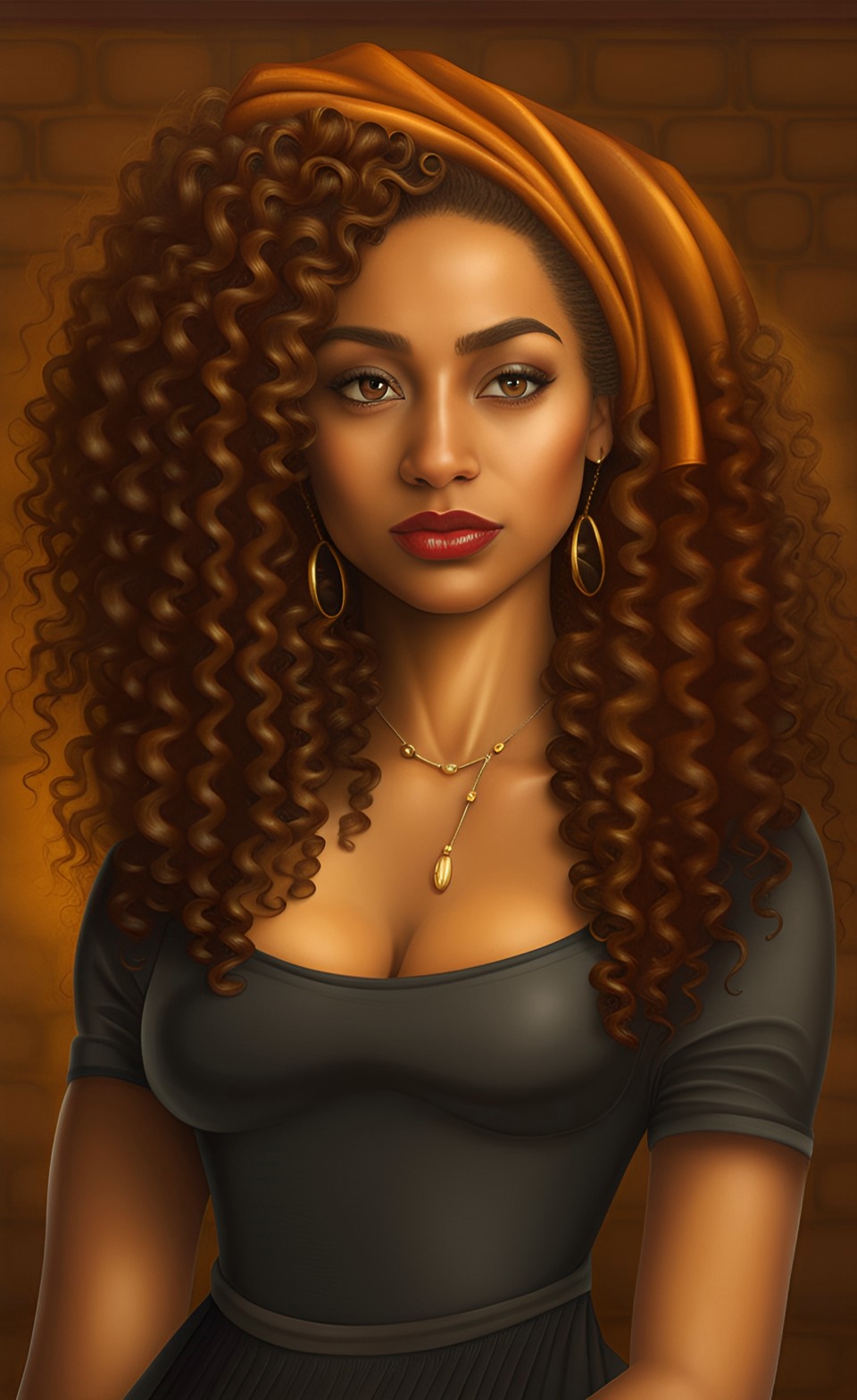 Beautiful iconic art work of mixed-race women Dreamc37