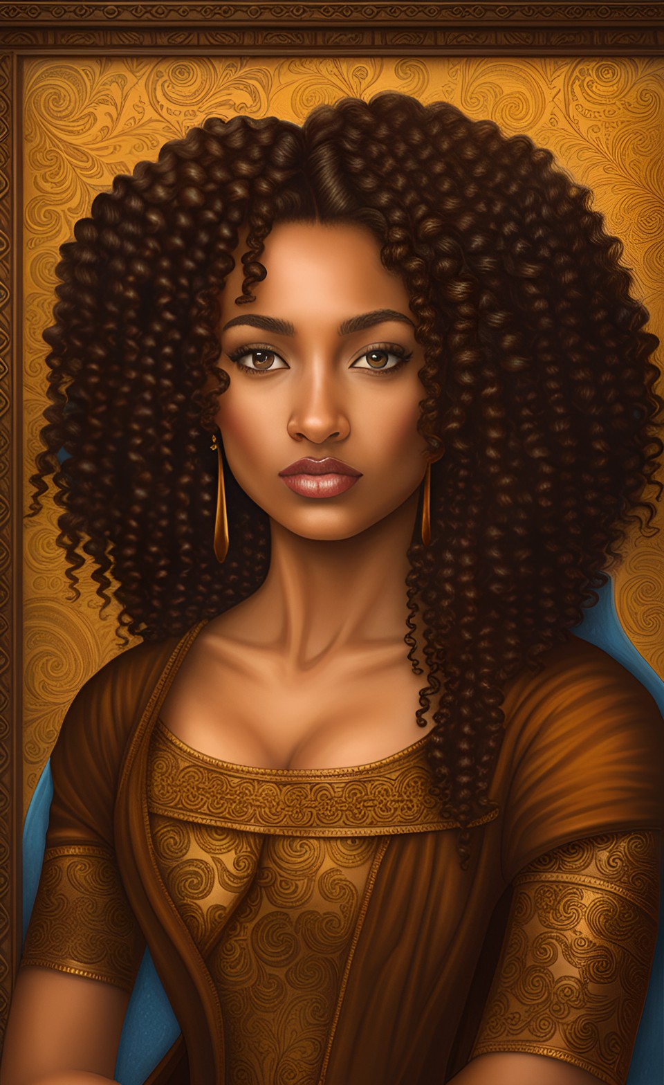 Beautiful iconic art work of mixed-race women Dreamc44