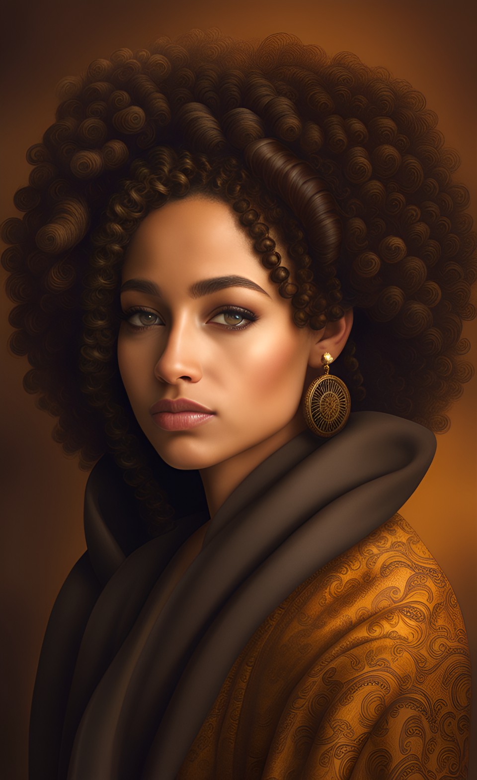 Beautiful iconic art work of mixed-race women Dreamc52