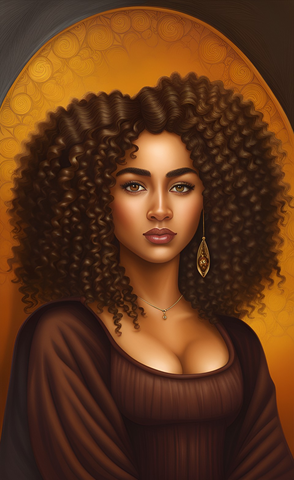 Beautiful iconic art work of mixed-race women Dreamc66