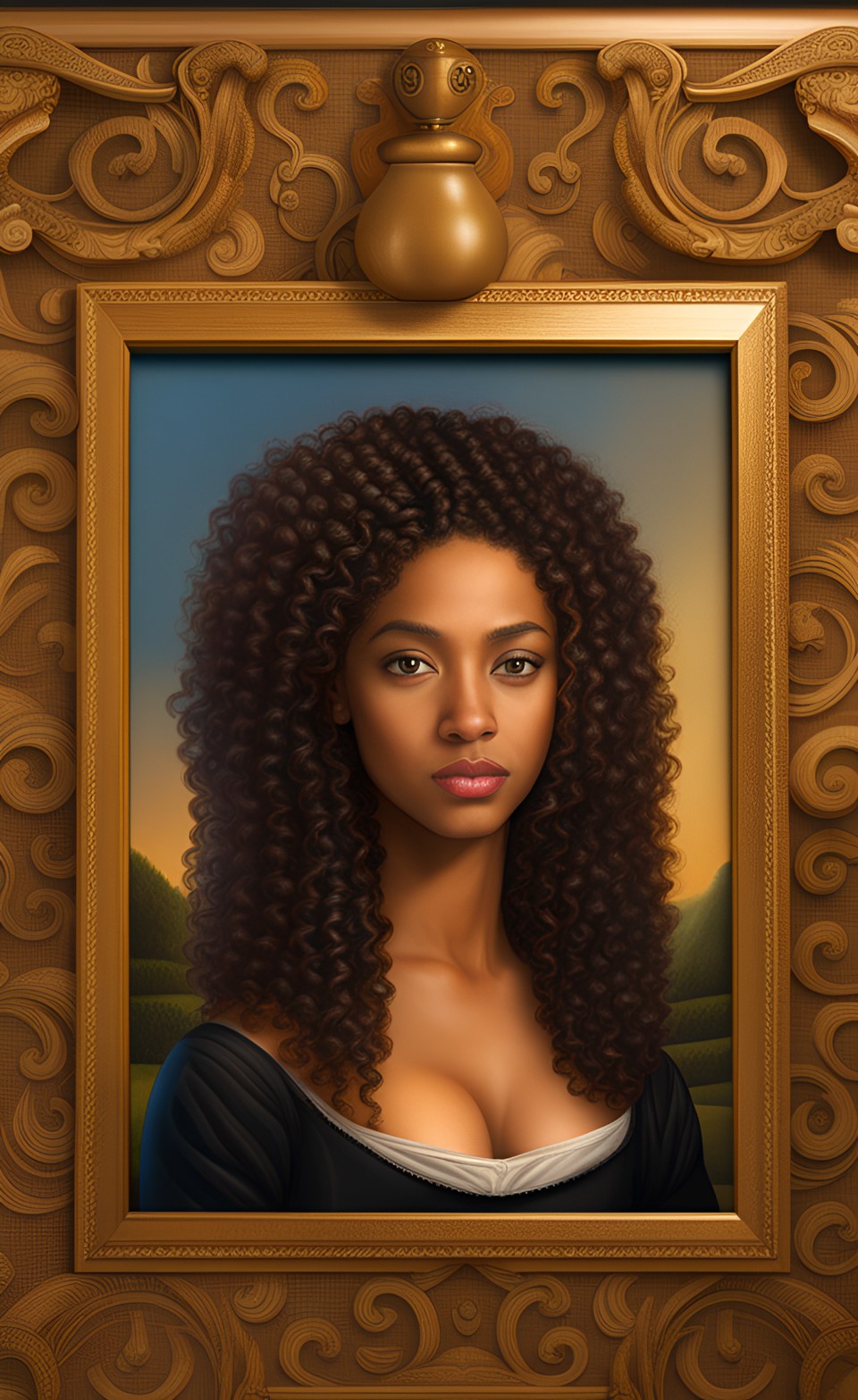 Beautiful iconic art work of mixed-race women Dreamc75