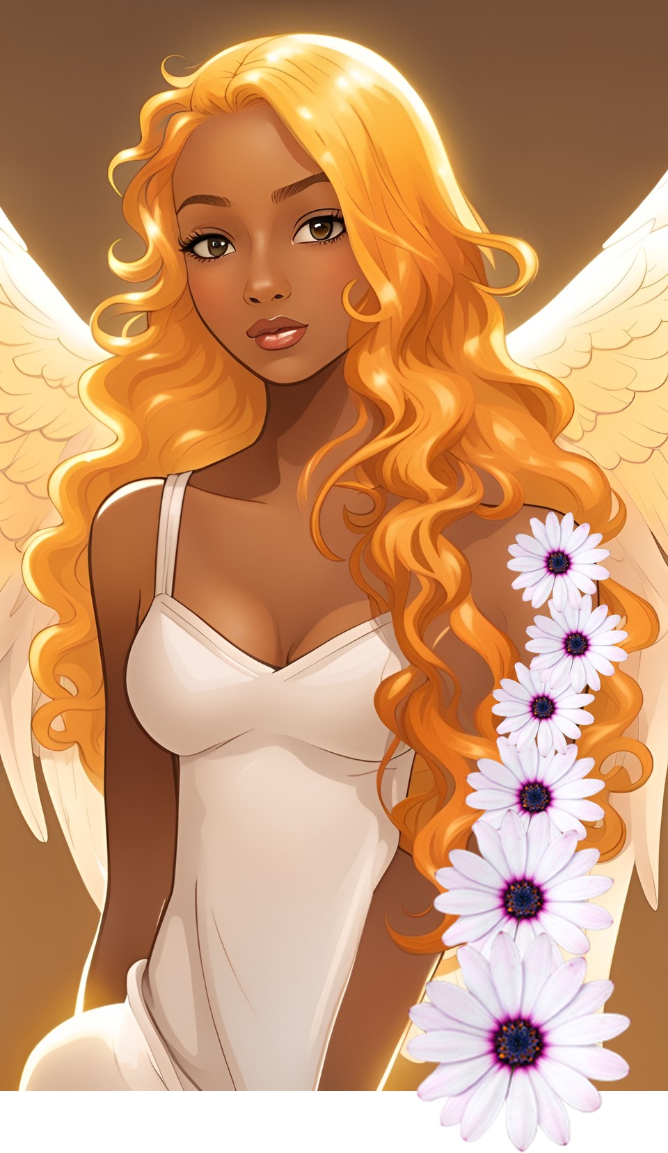 Beautiful powerful mixed race angels Mixed348