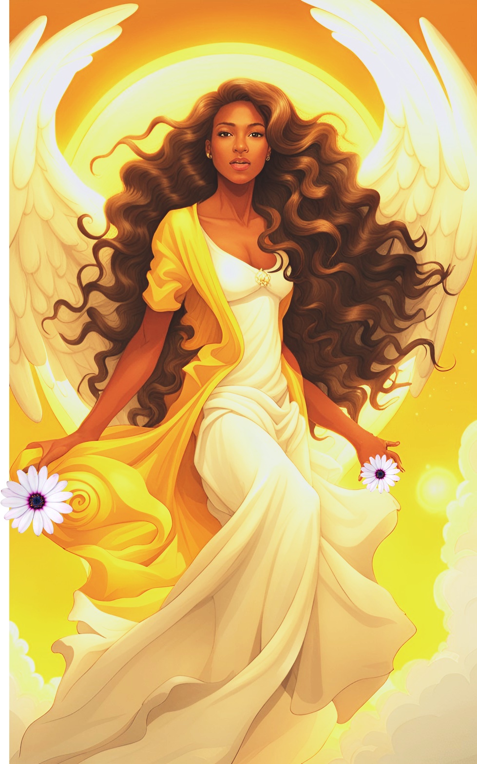 Beautiful powerful mixed race angels Mixed349
