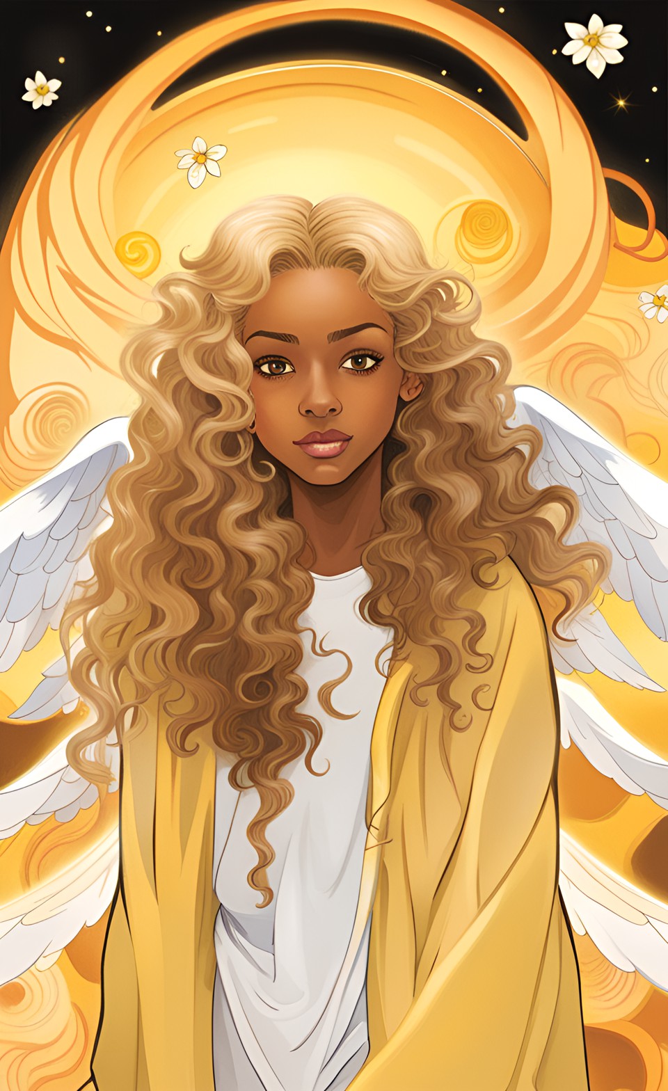 Beautiful powerful mixed race angels Mixed353