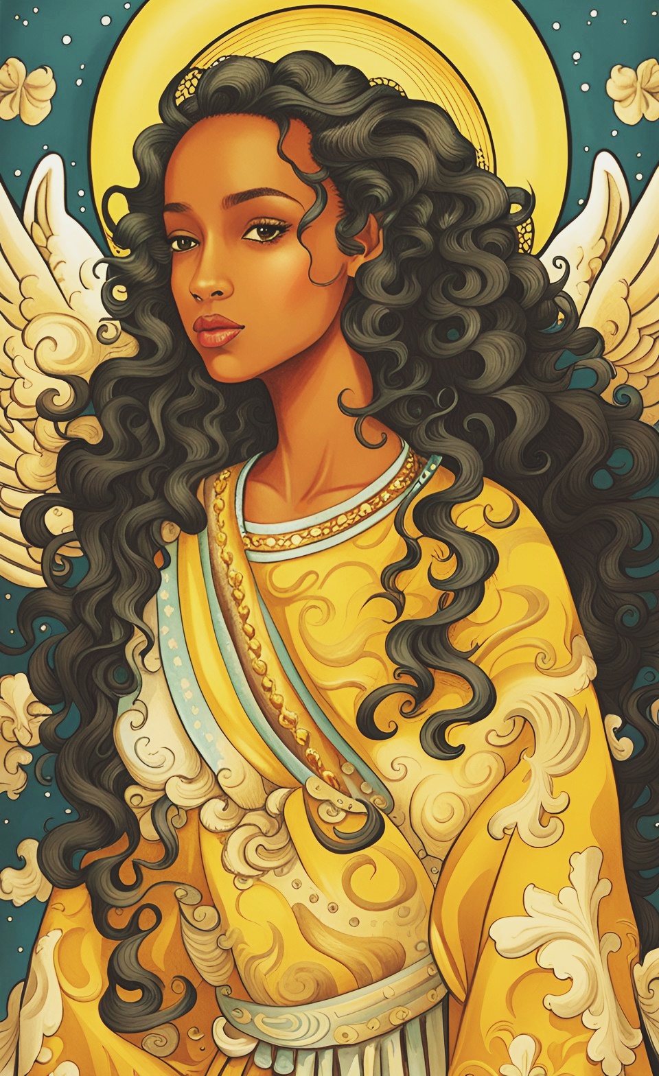 Beautiful powerful mixed race angels Mixed378