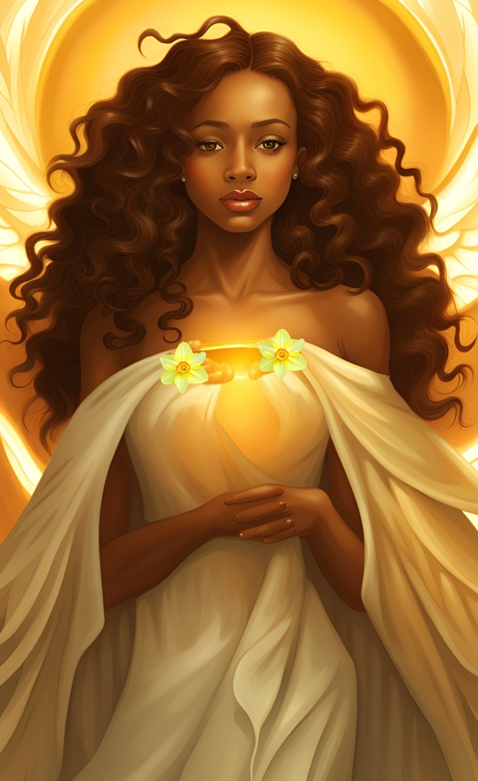 Beautiful powerful mixed race angels Mixed379