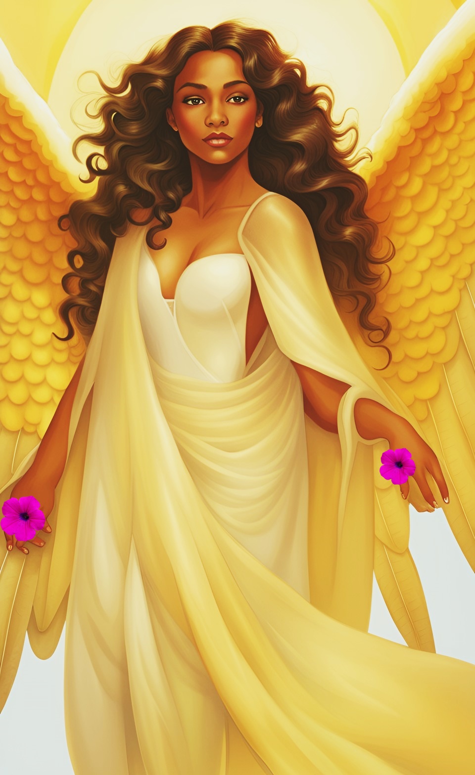 Beautiful powerful mixed race angels Mixed382