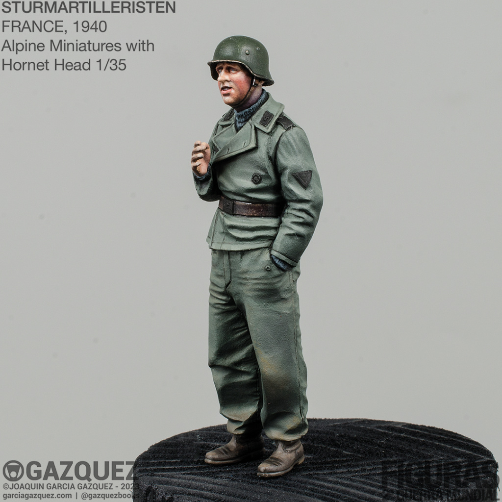 Sturmartilleristen #4, France 1944, Alpine Miniatures 1/35 Sturma11