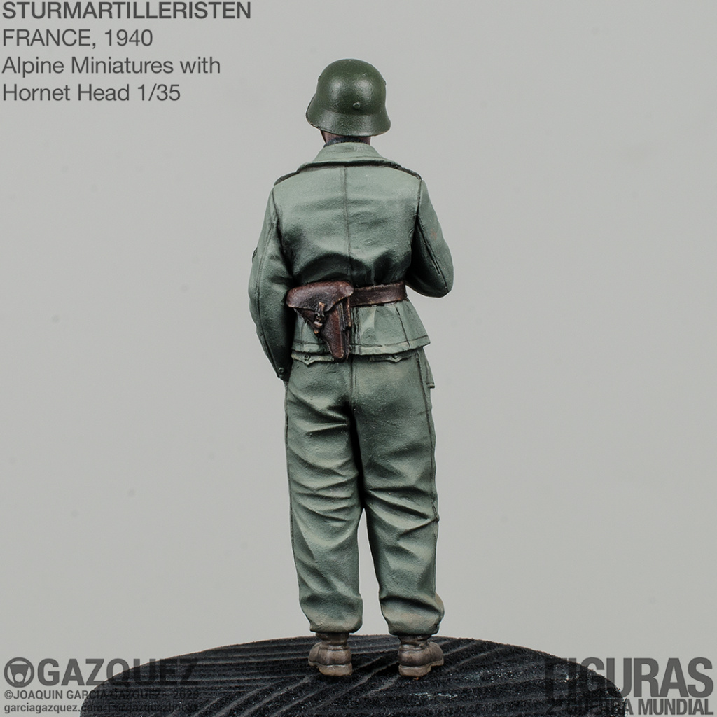 Sturmartilleristen #4, France 1944, Alpine Miniatures 1/35 Sturma13