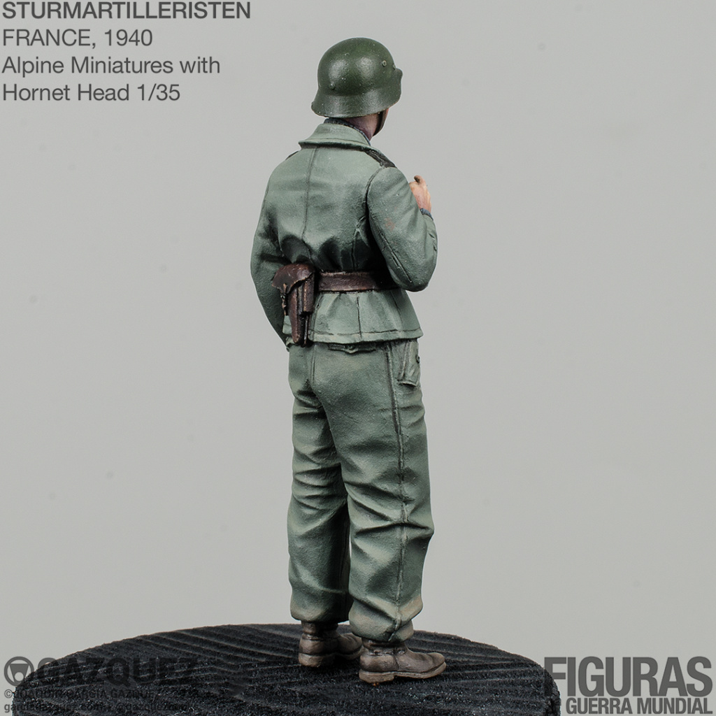Sturmartilleristen #4, France 1944, Alpine Miniatures 1/35 Sturma14