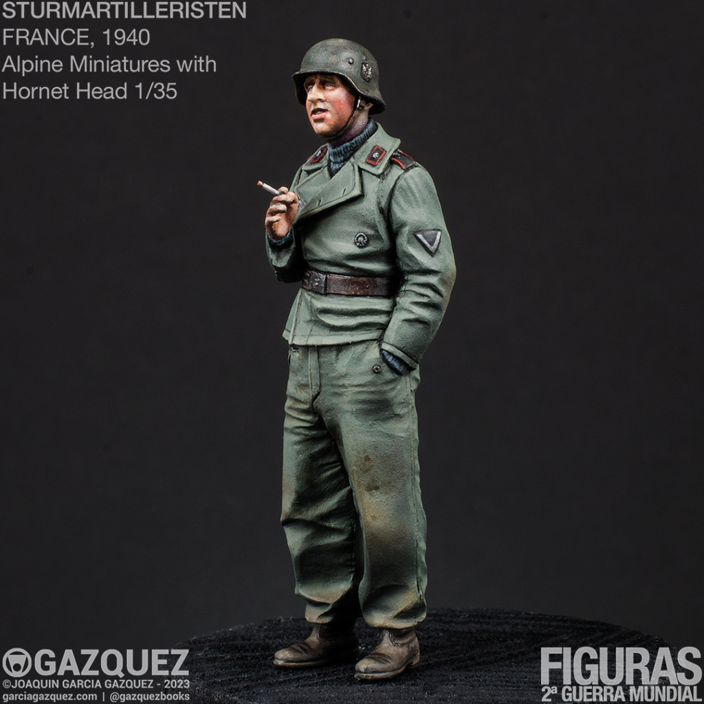 Sturmartilleristen #4, France 1944, Alpine Miniatures 1/35 Sturma17