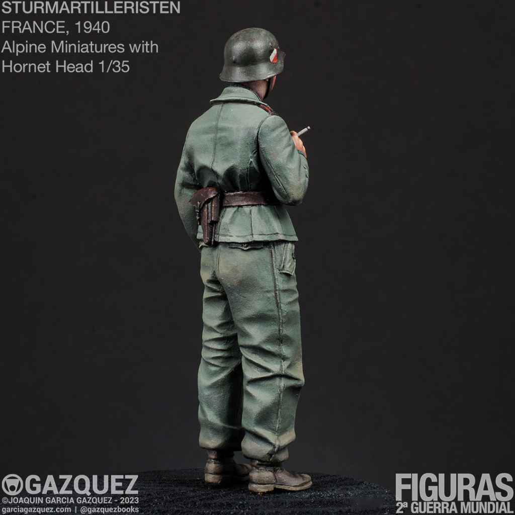 Sturmartilleristen #4, France 1944, Alpine Miniatures 1/35 Sturma19