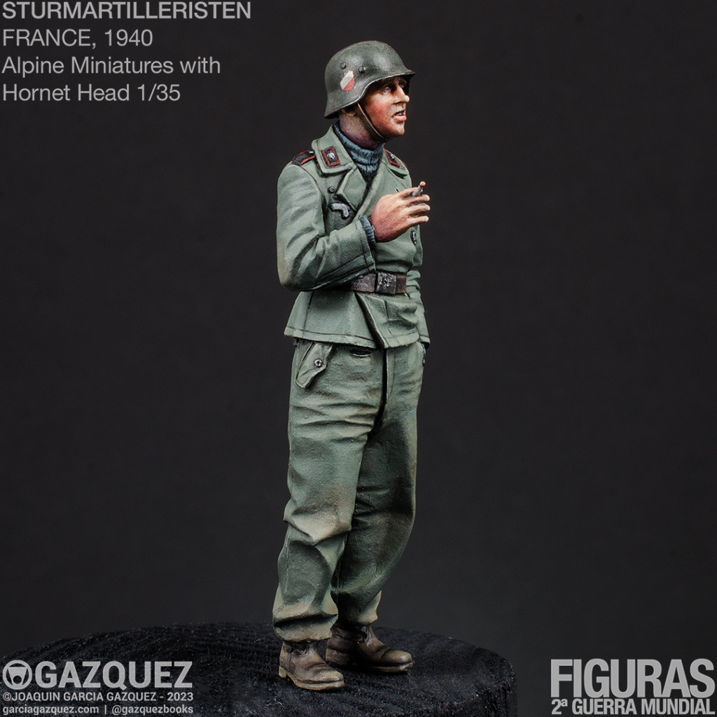 Sturmartilleristen #4, France 1944, Alpine Miniatures 1/35 Sturma21