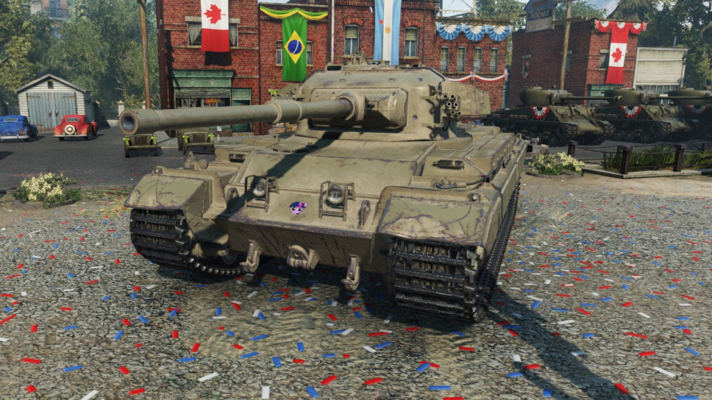 Czołg ciężki VIII tier Caernarvon Obraz_22