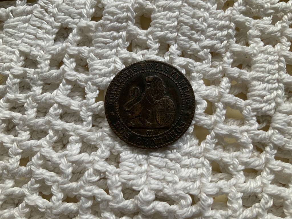 Dos céntimos 1870. Image42