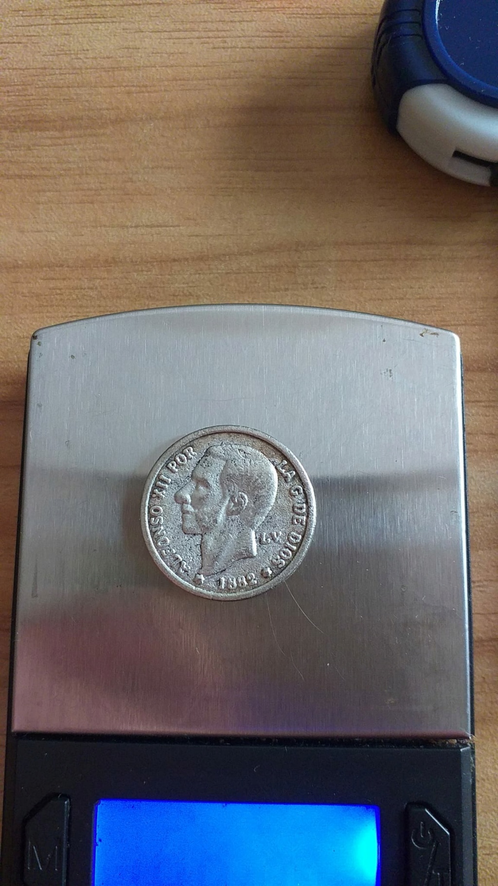 Una peseta Alfonso XII 1882. Img-2012
