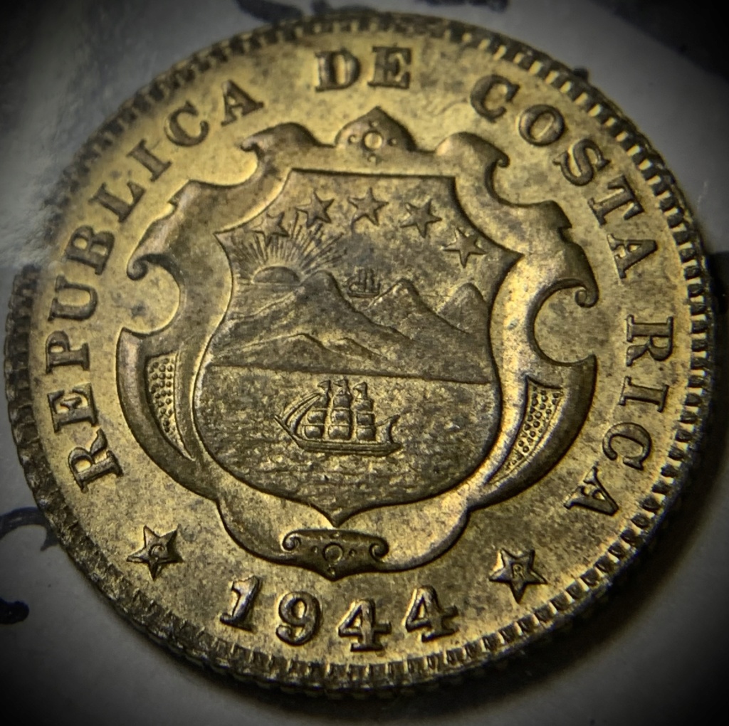 ¡¡Amarillosis!! 25 Centavos 1945. República de Costa Rica. Ffbb7310