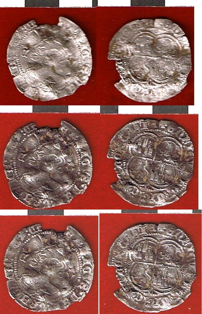 Real de Vellon de Enrique II (Coruña, 1369 - 1379 d.C) Vellon11