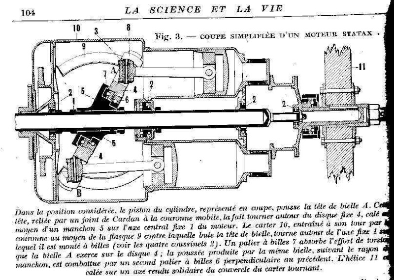 Moteur Statax (moteur "à barillet") Moteur10