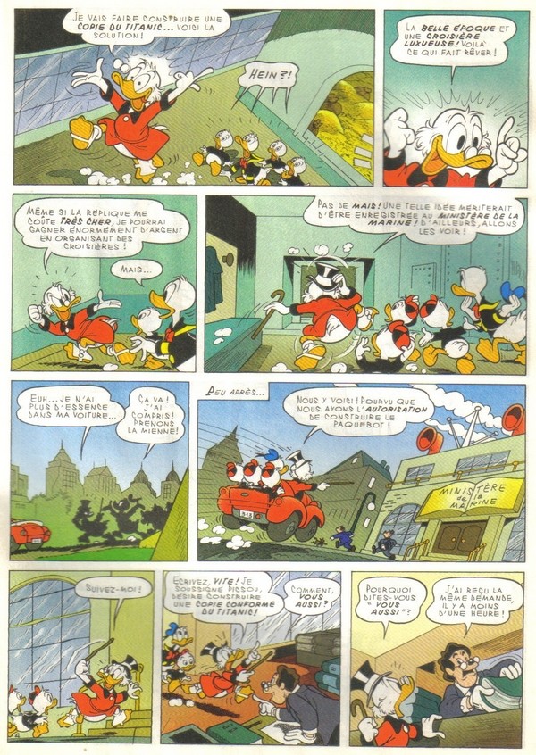 Le journal de Mickey spécial Titanic Picsou15