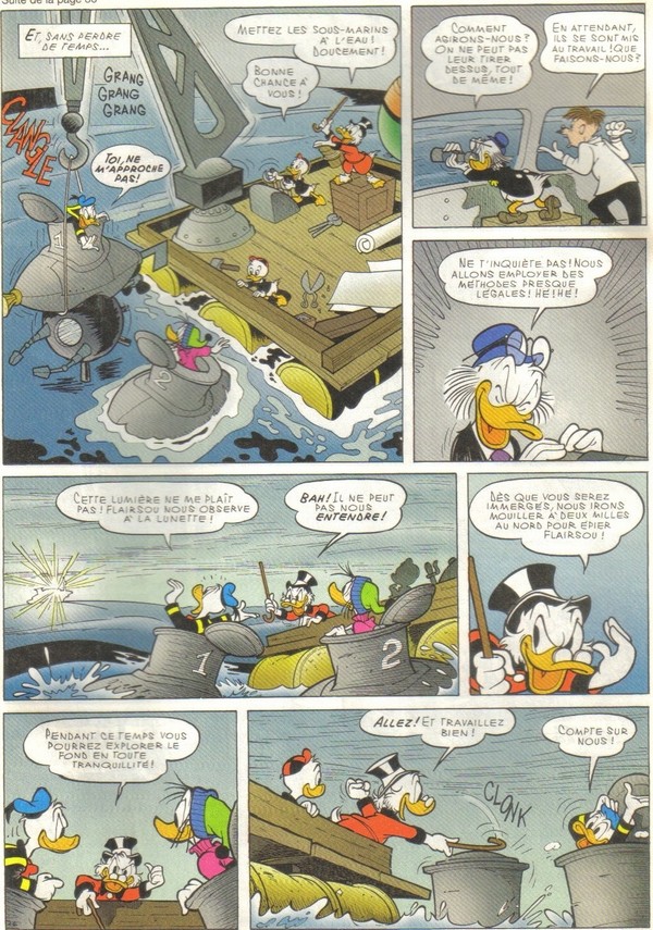 Le journal de Mickey spécial Titanic Picsou26