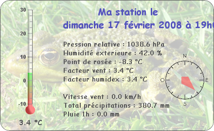 Observations du Dimanche 17 Février 2008 Report14