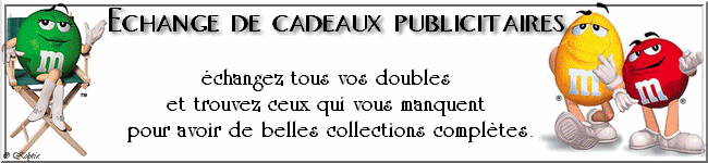 échange de cadeaux publicitaires