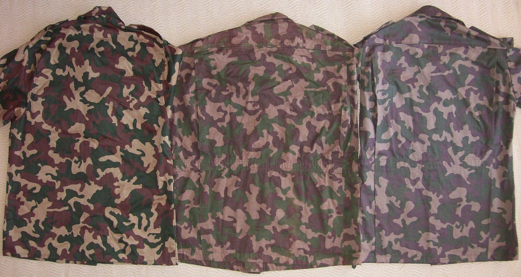Types of Camo uniform for the Ministry of Defense 100_7813