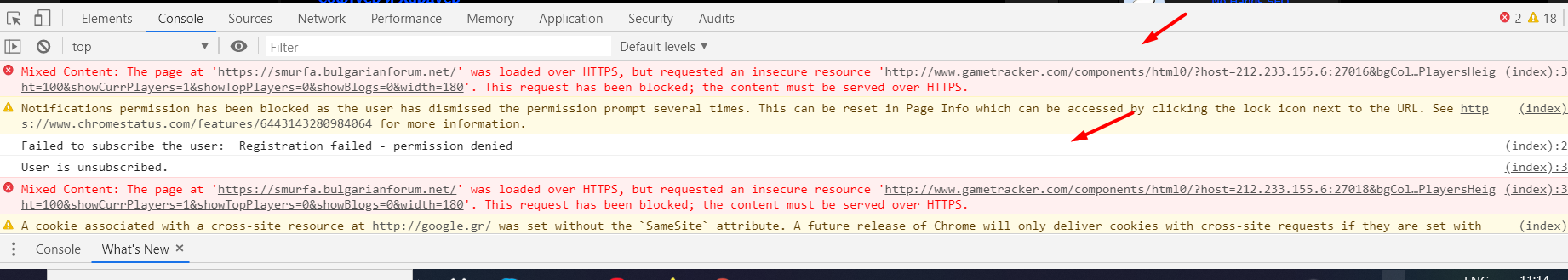 https from green turned gray. Scre1667