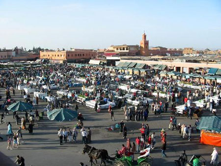 مراكش نموذج للسياحة الثقافية Marrak13