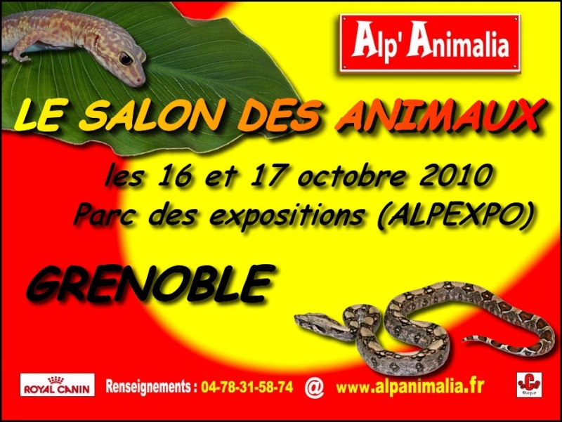 salon de GRENOBLE 2010 & exposants  Affich10