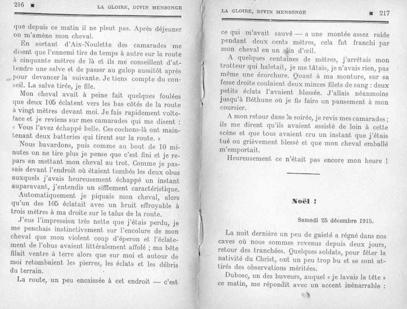 MEMOIRES DE GUERRE La Gloire divin mensonge (livre complet) - Page 4 21621710