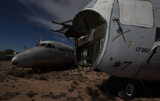   أين تدفن الطائرات: غوغل يكشف أكبر مقبرة للطائرات في العالم Planes10