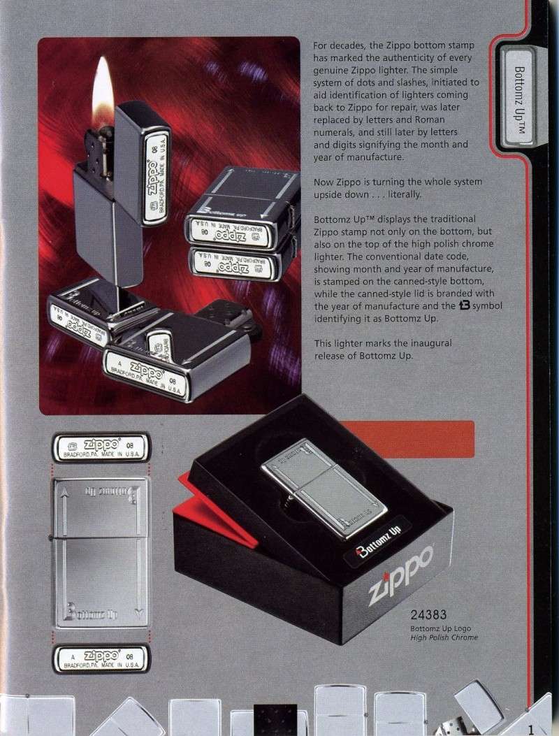 CATALOGUE - Catalogue ZIPPO 2008 Complete line (version américaine) 110