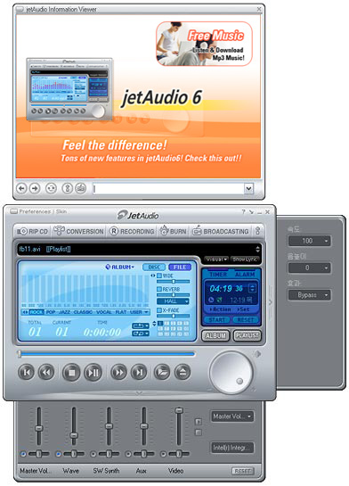       JetAudio 6.2.8 Plus VX full Screen10