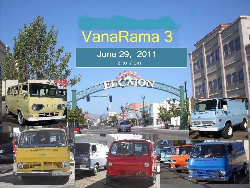 VintAGE-VANS ...Presents VANARAMA 3 .... El Cajon, California Vanram11