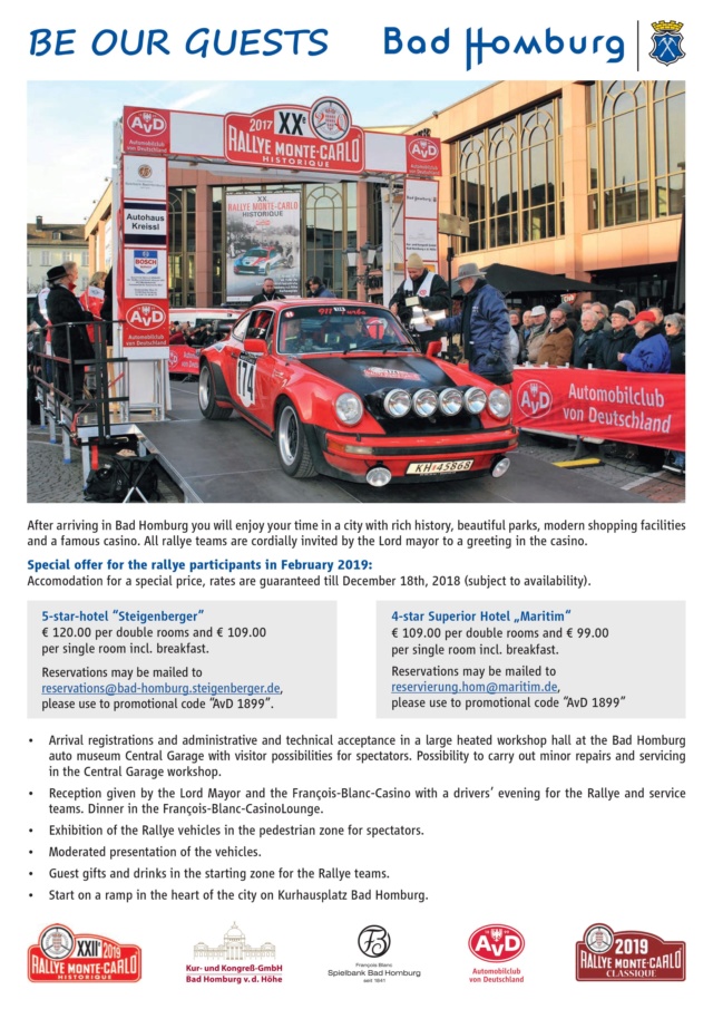 22ème RALLYE MONTE-CARLO HISTORIQUE 30 janvier au 06 février 2019 000212