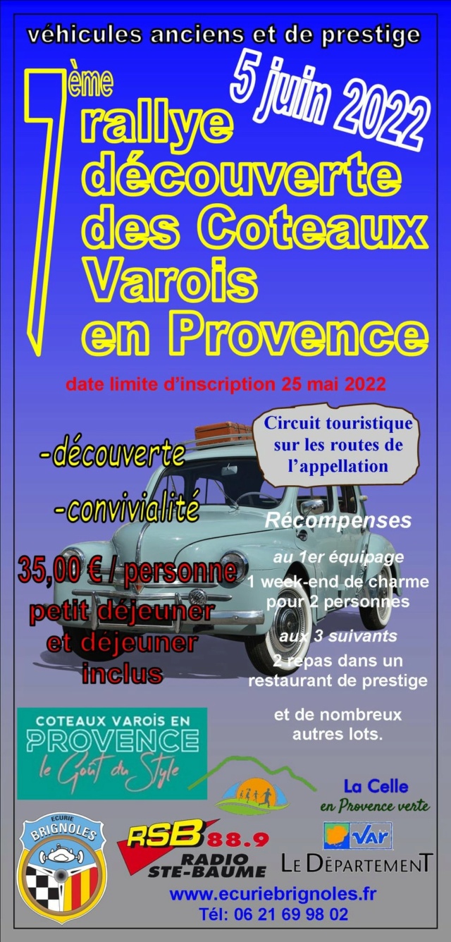 [83] 05/06/2022 7ème rallye découverte des coteaux Varois 27614210