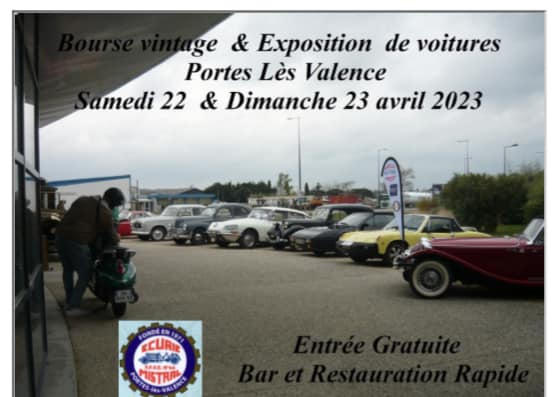 [26] 22-23/04/2023 Bourse Vintage Exposition Portes les Valence 32519910