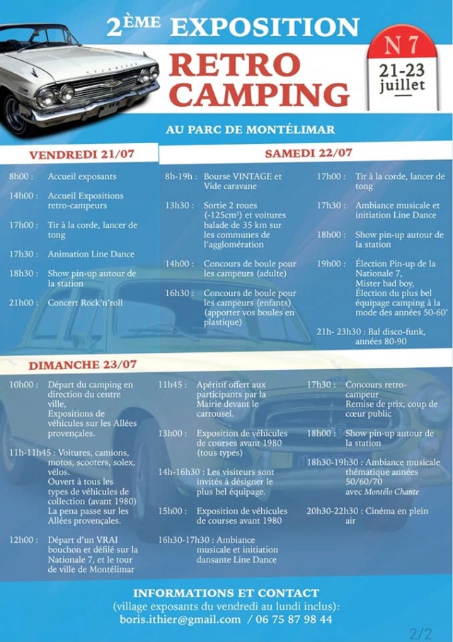 [26] 21-22-23/07/2023 2ème Expo rétro camping Montélimar 34357410