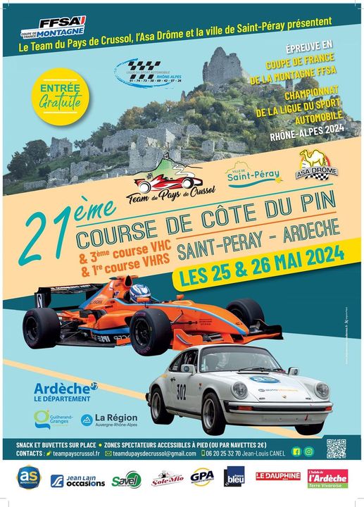 [07] 25-26/05/2024 21ème course de côte du Pin VHC VHRS Saint Perray Ardèche 42861111