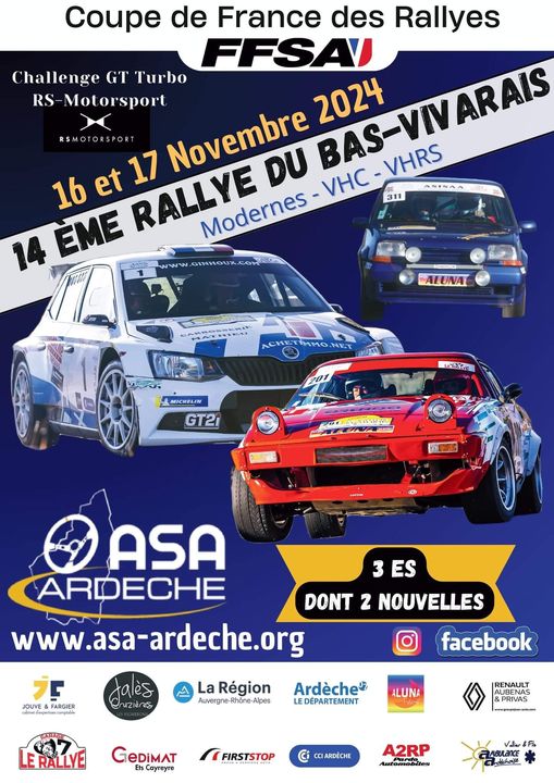 [07] 16-17/11/2024 14ème Rallye du Bas Vivarais VHC VHRS 43250710
