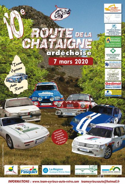 [07] 07/03/2020 10 ème Route de la Chataîgne Ardéchoise Aff-ra10