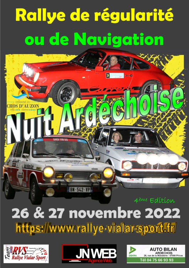 |07] 26-27/11/2022 4ème Nuit Ardéchoise  Affich35